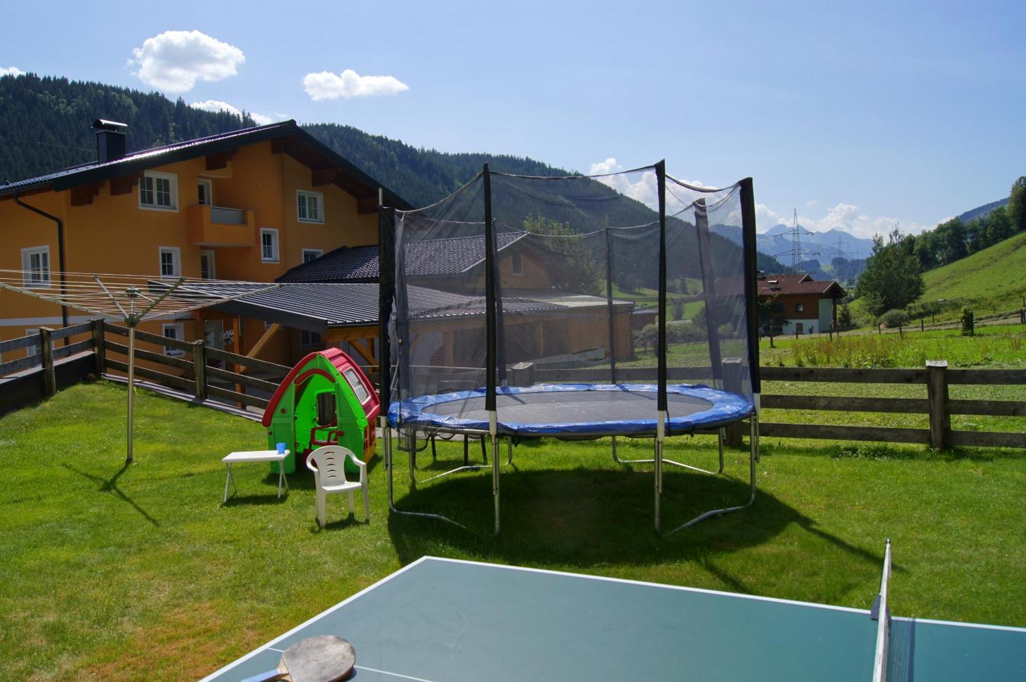 Ferienwohnung Landhaus Maurer Wagrain Exterior foto