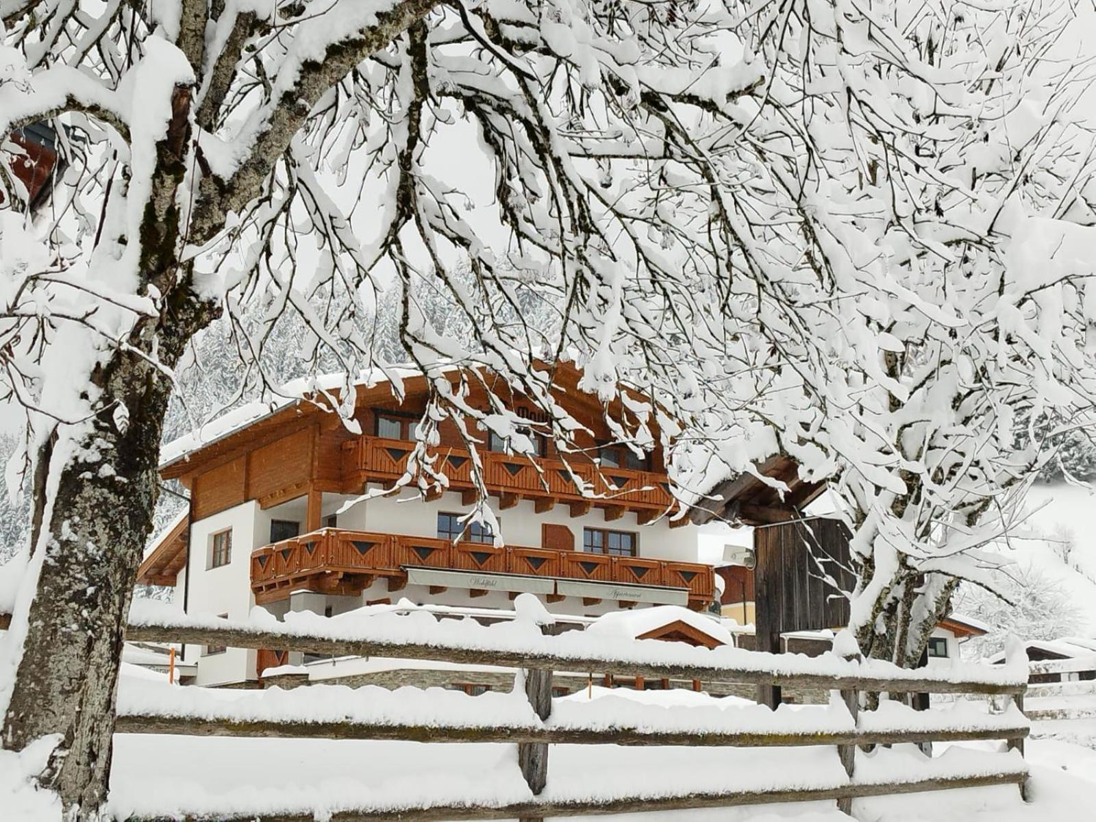 Ferienwohnung Landhaus Maurer Wagrain Exterior foto